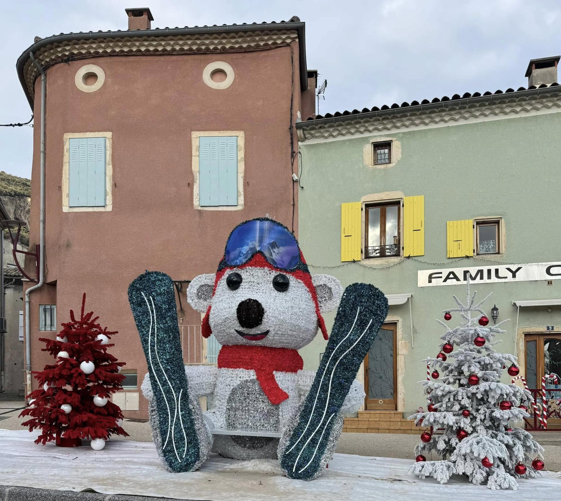 Décos de Noël à Cruas